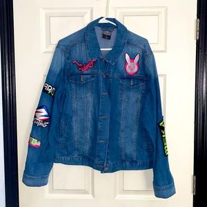 D.VA Overwatch ™ Jean jacket with patches